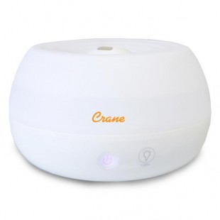 Crane Ultrasonic Personal Humidifier and Diffuser - White